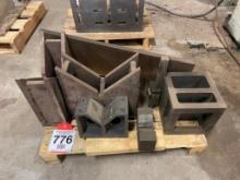 Assorted angle plates.