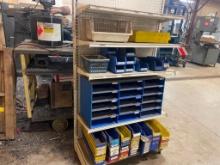 Wall shelving unit, 5-shelf, 3 ft x 6 ft.