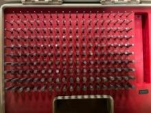 SPI Class 2 pin gage set; 0.062 in to 0.250 in; s/n 1003311.