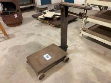 All steel platform scale.