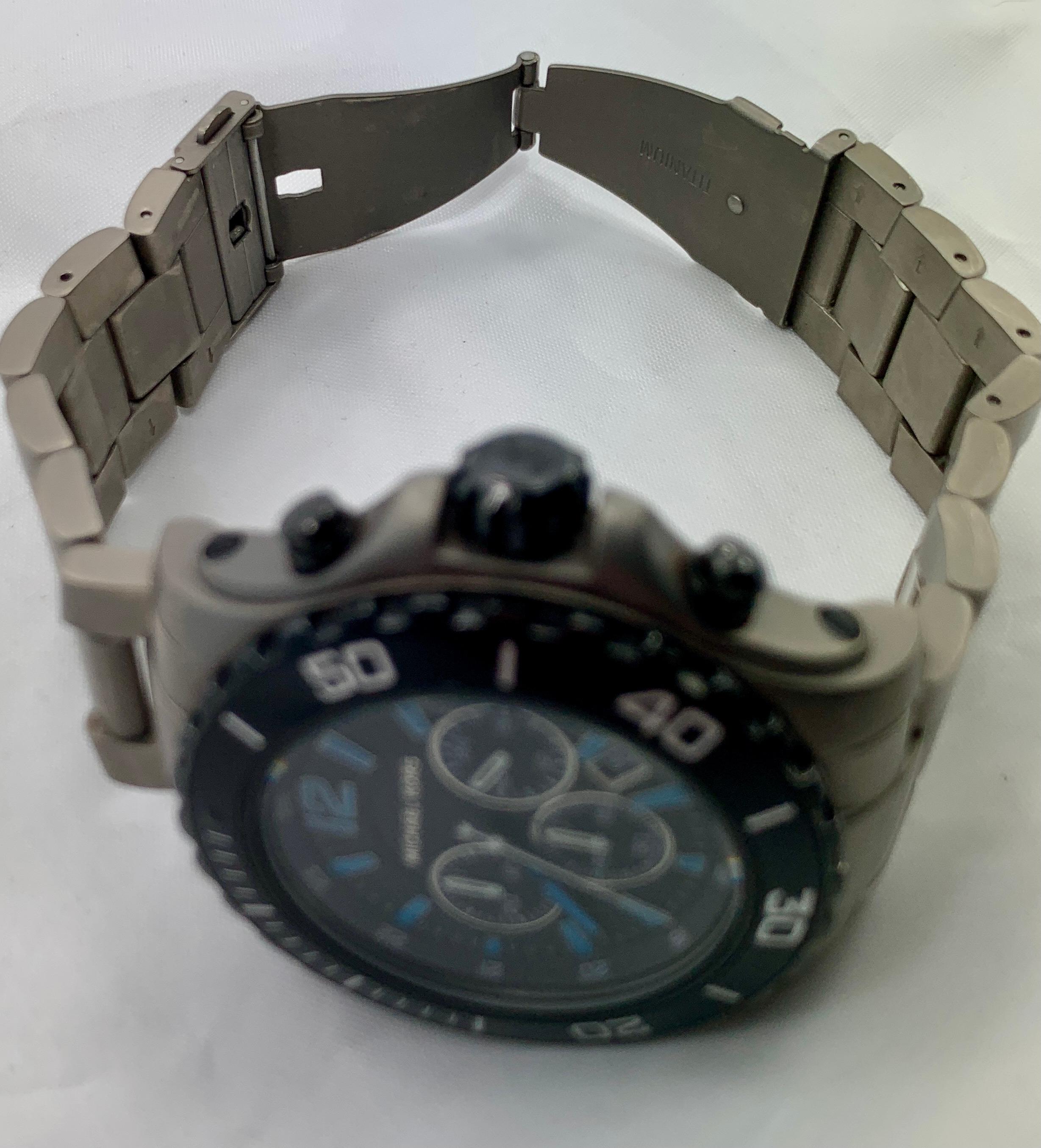 Michael Kors Drake Chronograph Quartz Black Dial Men's Watch Mk8231