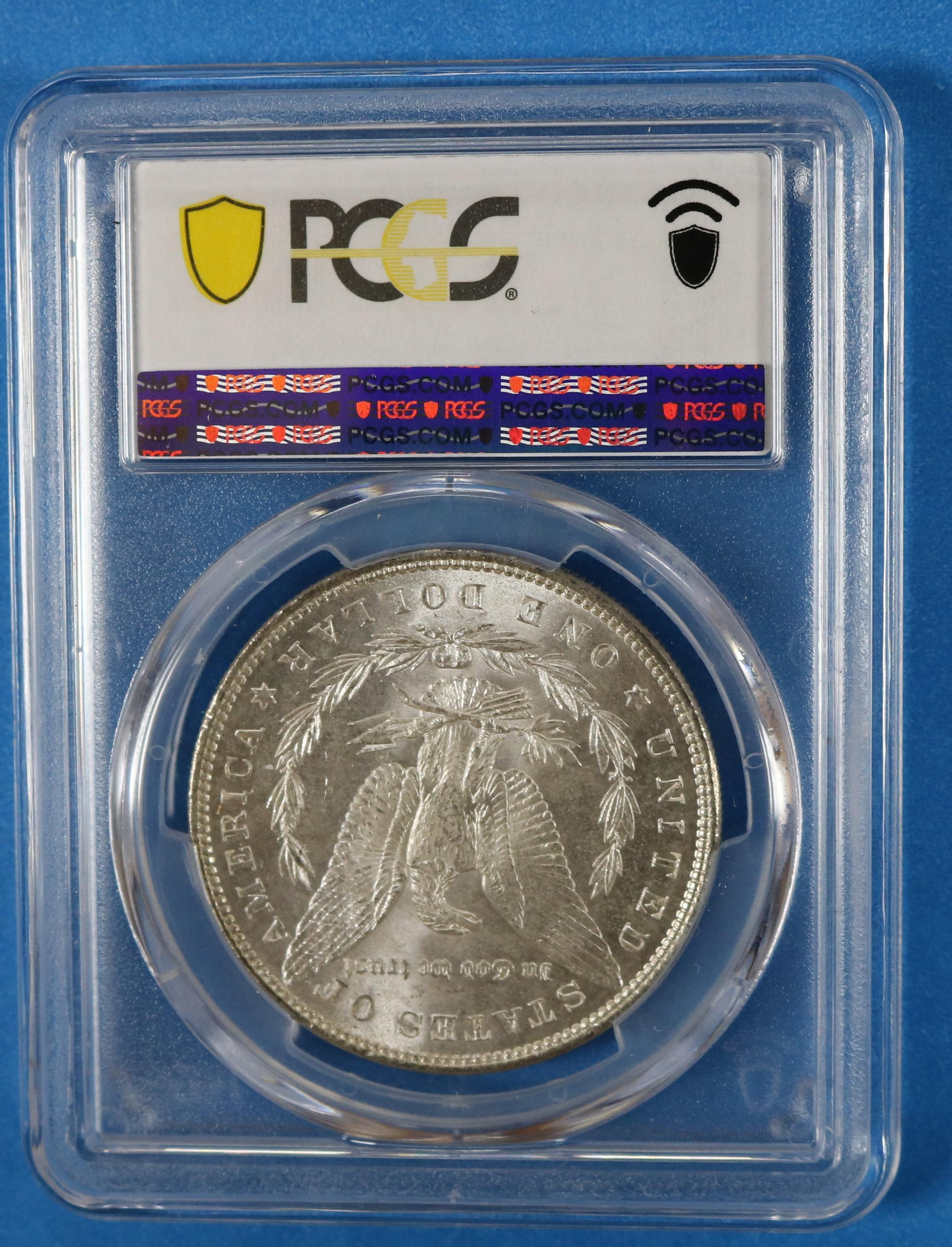 PCGS MS62 1886 Morgan Silver Dollar