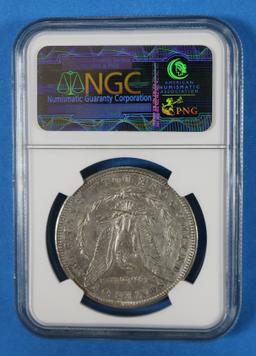 NGC UNC DETAILS 1881 S Morgan Silver Dollar