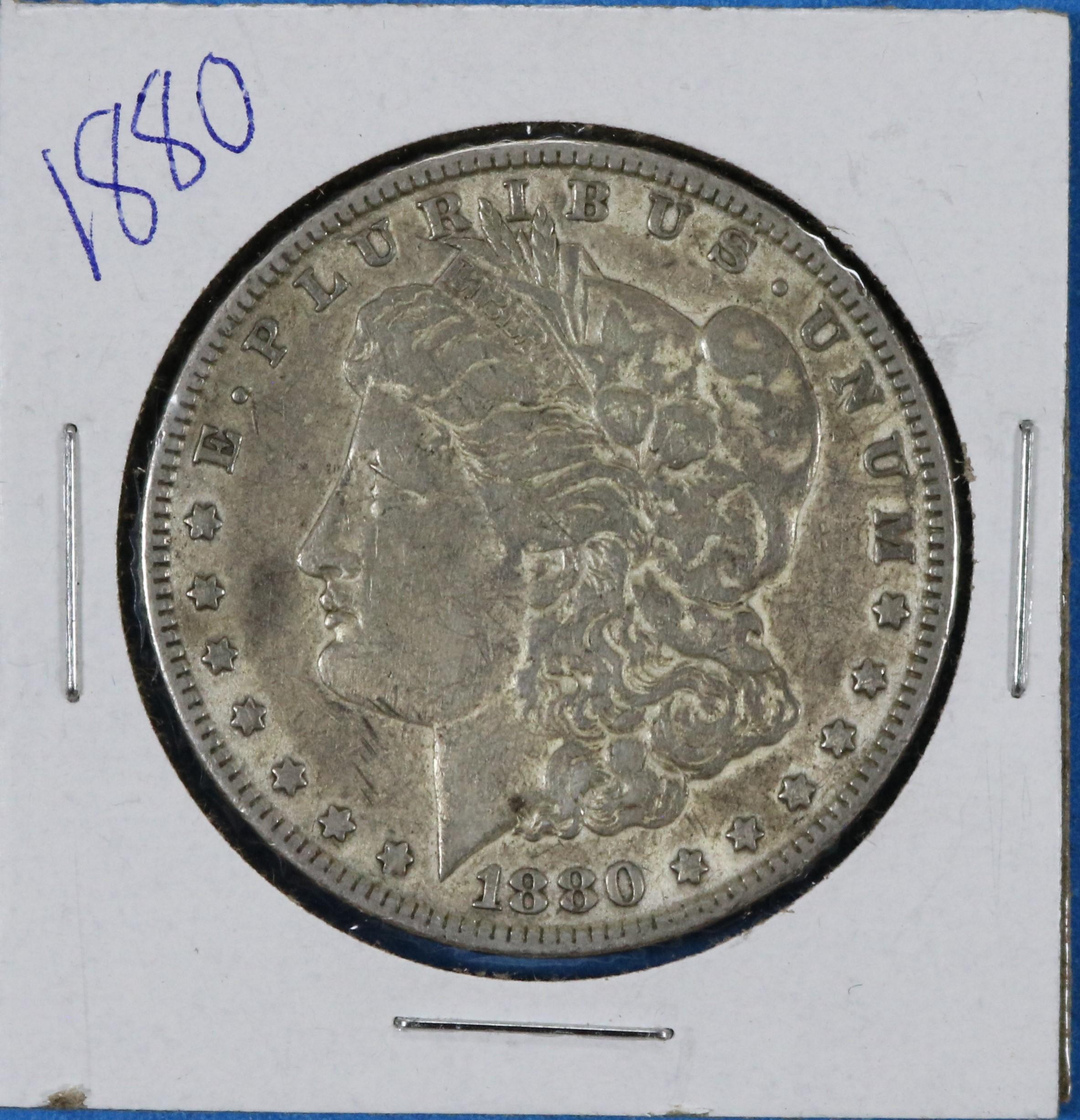 1880 Morgan Silver Dollar