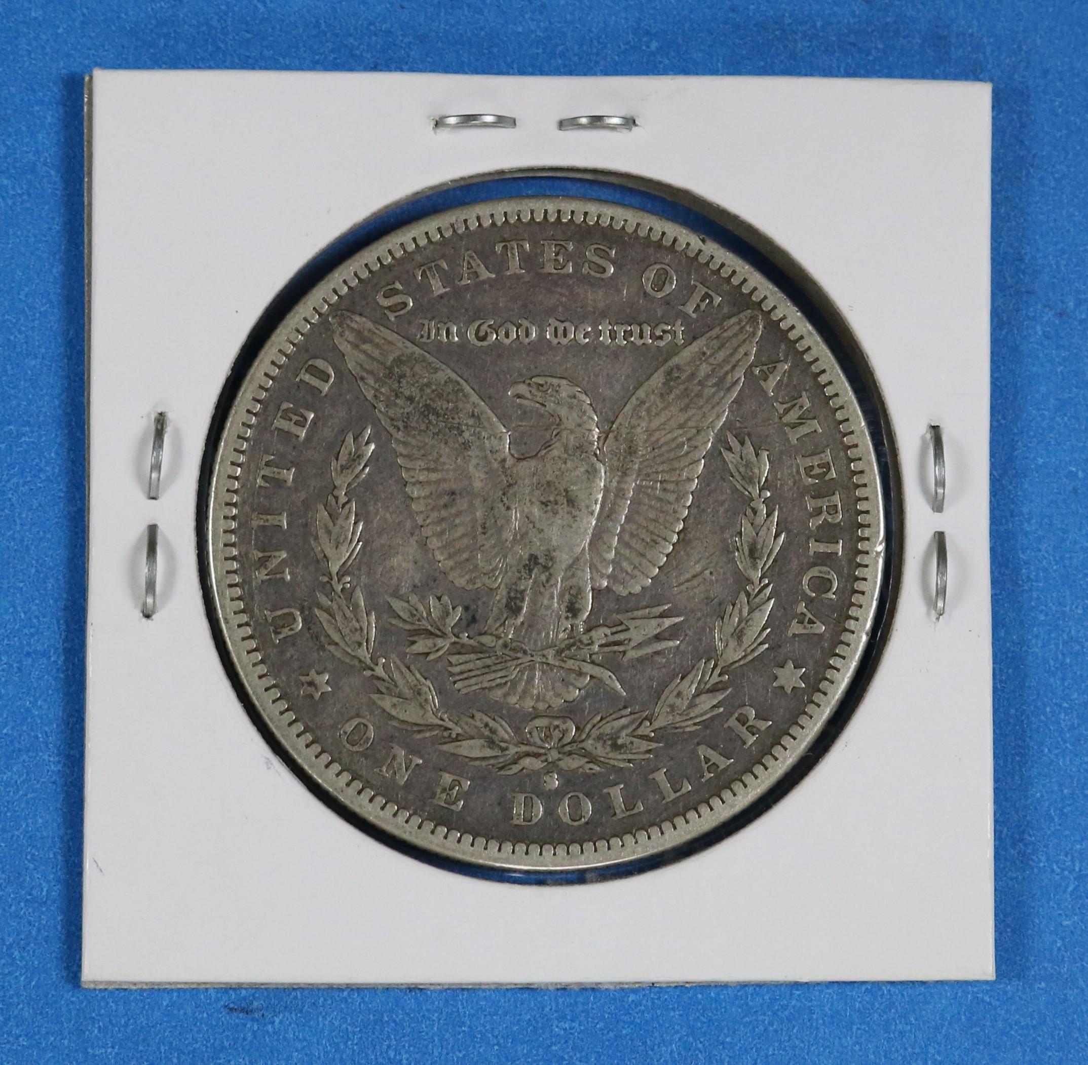 1886 S Morgan Silver Dollar