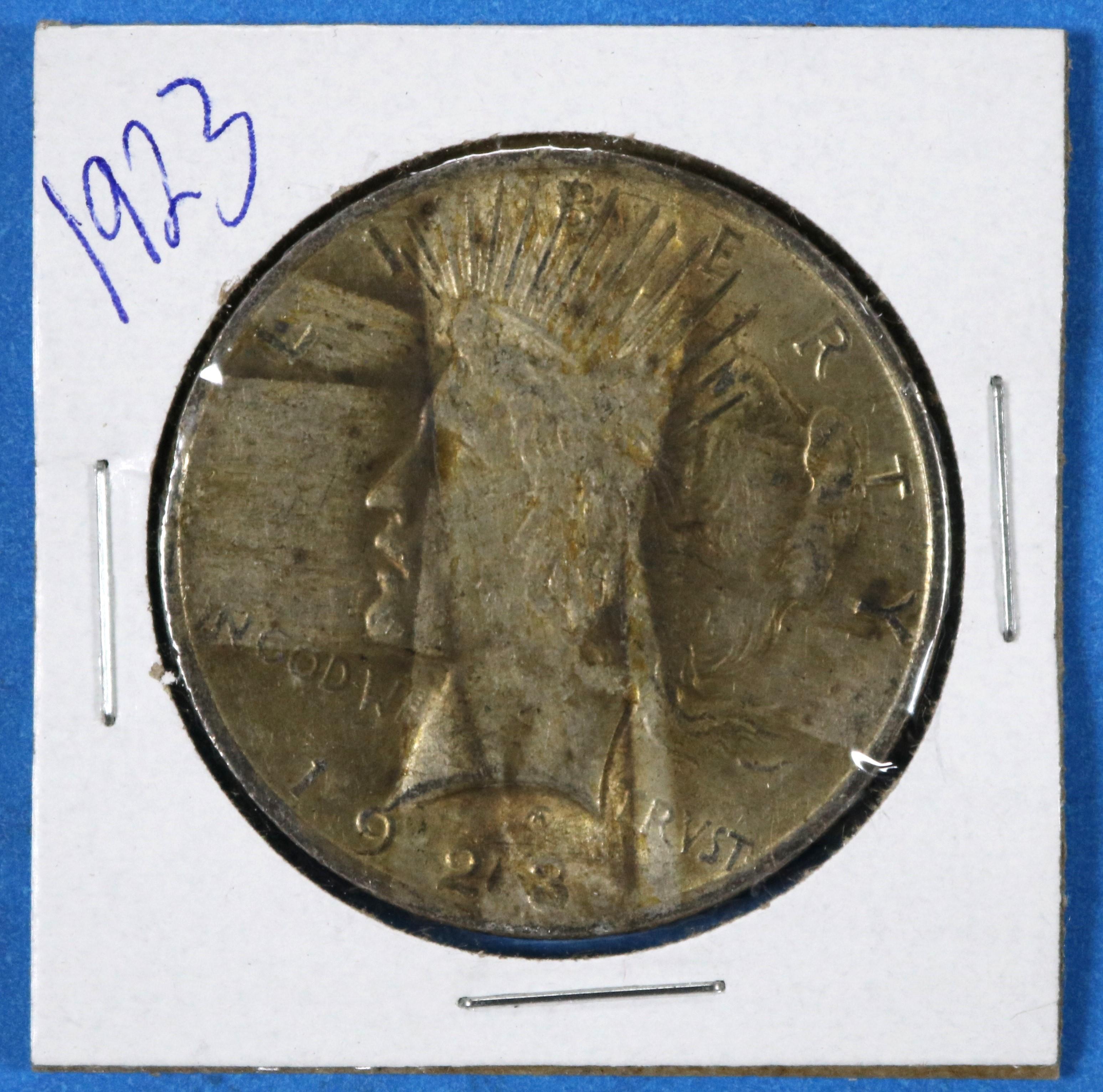 1923 Silver Peace Dollar