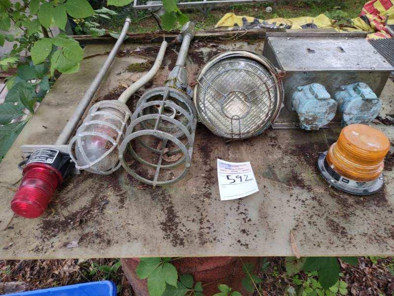 Lot of various lights