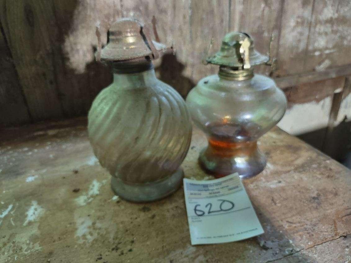 Oil Lamp - just the bottom top pieces are not there