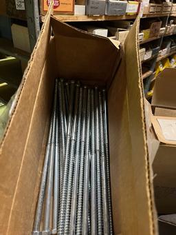 Hardware Lot - Lag Bolts, Lag Screws