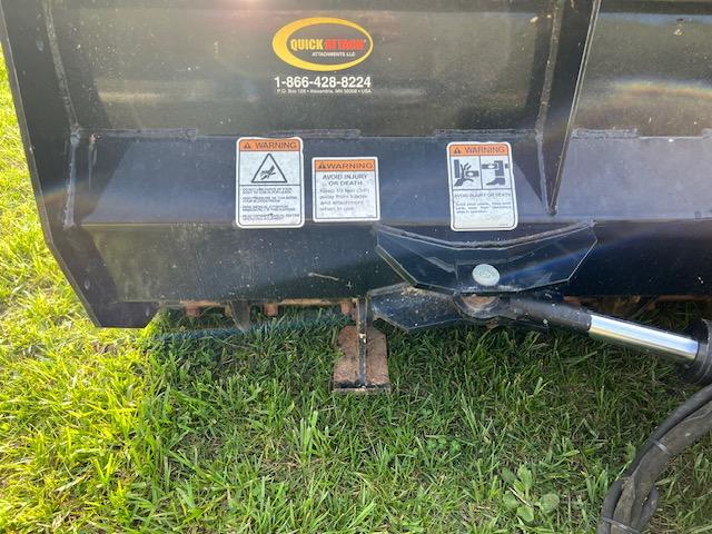 quick attack 8’ blade with hydraulic
