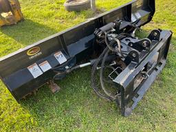 quick attack 8’ blade with hydraulic