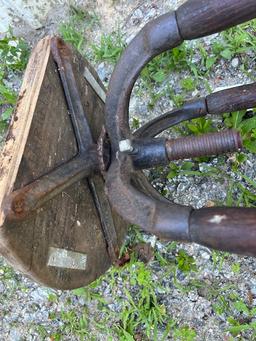 Rare Thonet Style Switchboard Operator Bentwood Stool