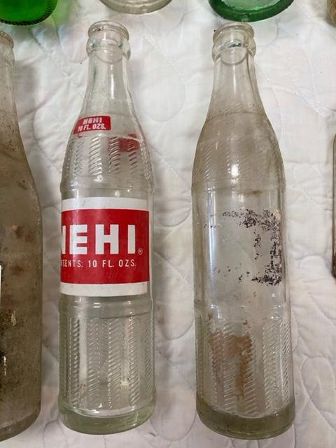 11 old bottles