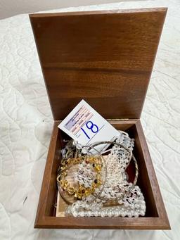 Jewelry w/ box - bracelets - ring