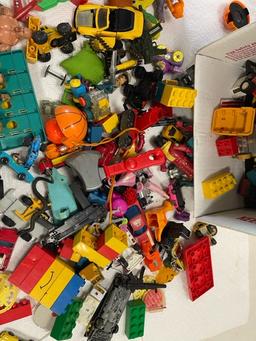 Box lot of misc toys