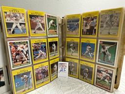 1990’s Baseball Cards in binder