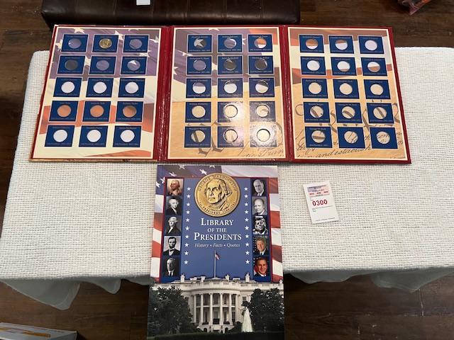 U.S. PRESIDENTIAL DOLLARS DELUXE COIN COLLECTOR'S ALBUM