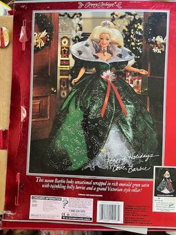rare 1995 Happy Holiday Barbie in box