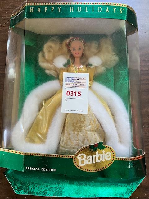 Vintage Mattel 1994 Special Edition Happy Holidays Barbie Mattel #12155