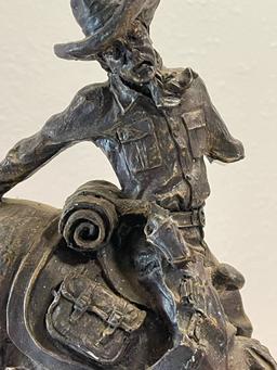 Cowboy statue - arm broken