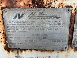 NU VAN Technology-  No title bill of sale soft side trailer / trailer only no contents