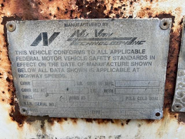 NU VAN Technology-  No title bill of sale soft side trailer / trailer only no contents