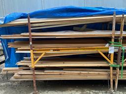 rack and wood trim and light lumber