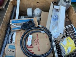 fuel, hose, nozzle, ice shaver, light bar , pallet