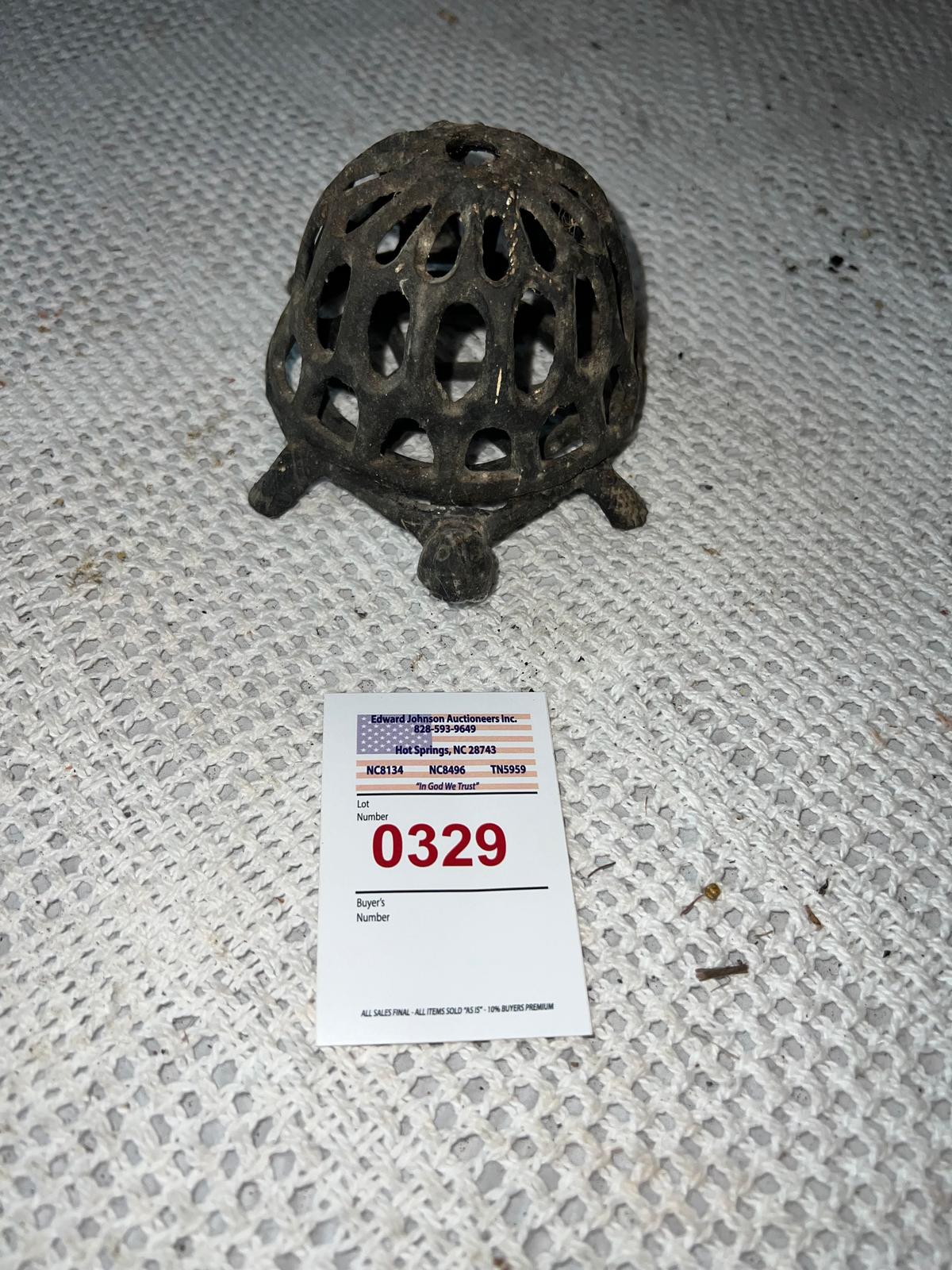cast iron turtle