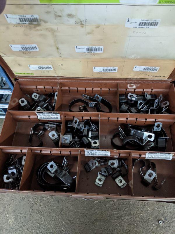 Lawson Products Hardware Organizer w/ Contents