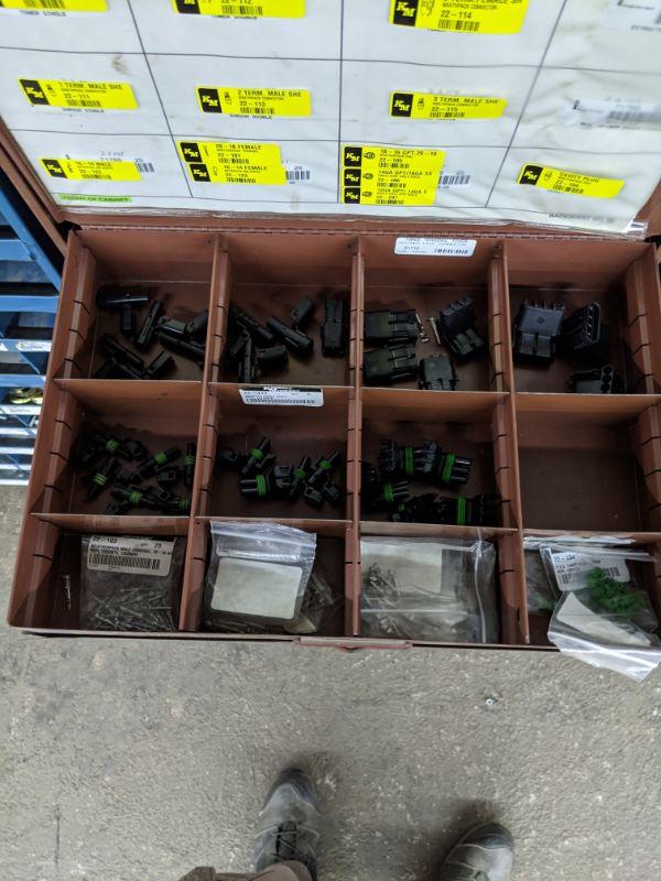 Lawson Products Hardware Organizer w/ Contents