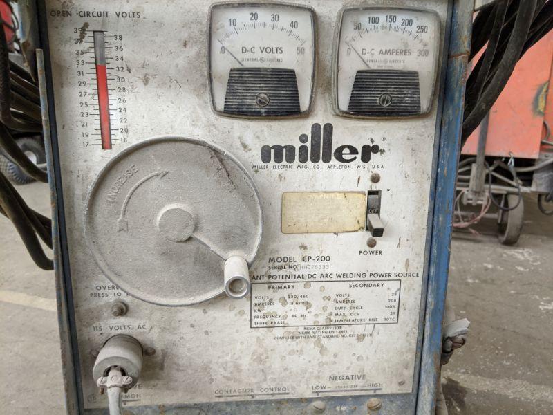 Miller CP-200 Arc Welder w/ WC-1 Weld Control