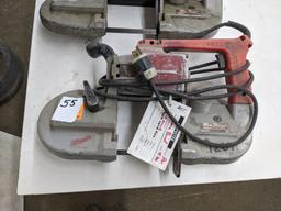 2 Milwaukee Portable Band Saws