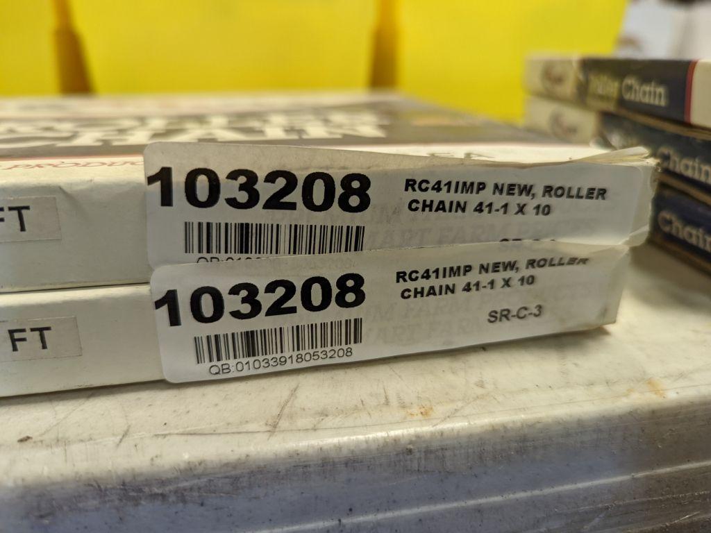 NEW (2) AG Smart 41-1x10 Roller Chain