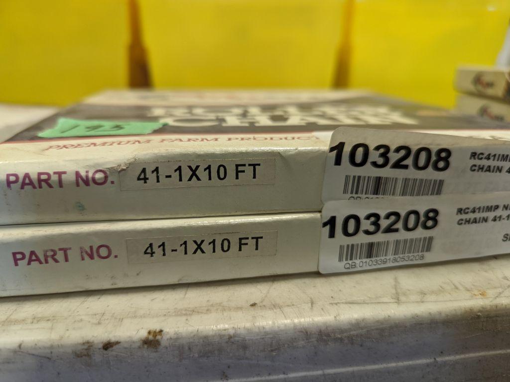 NEW (2) AG Smart 41-1x10 Roller Chain