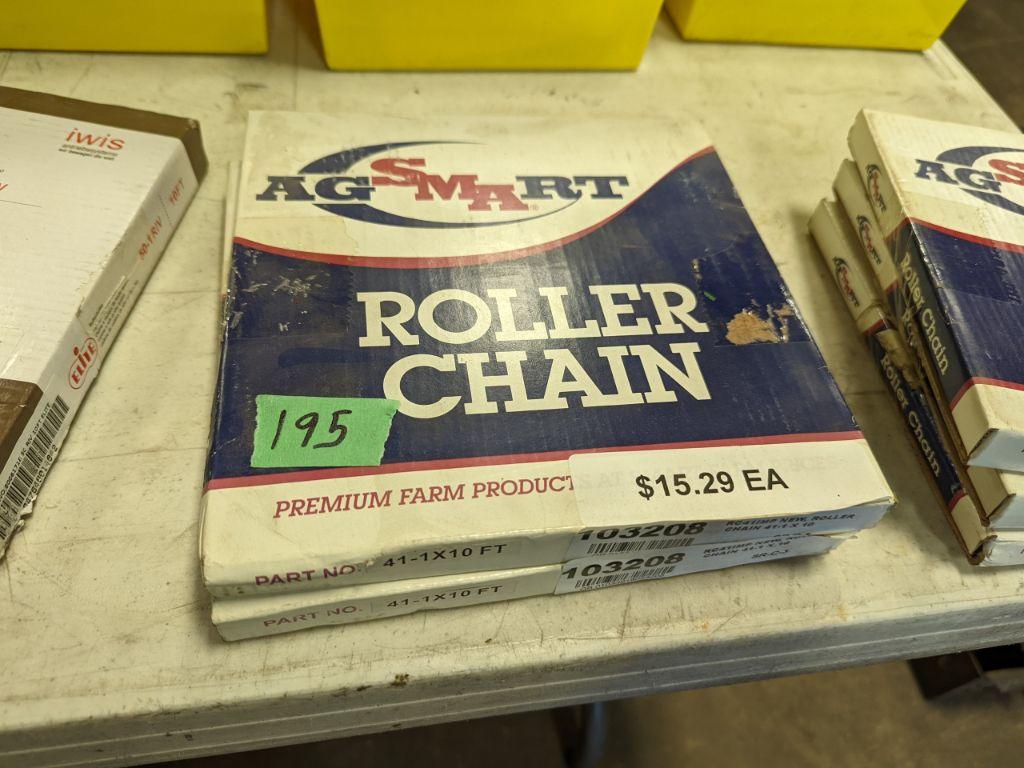 NEW (2) AG Smart 41-1x10 Roller Chain