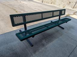 6' Outdoor Commercial Bench