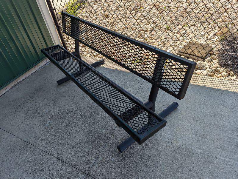 6' Outdoor Commercial Bench