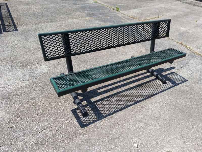 6' Outdoor Commercial Bench