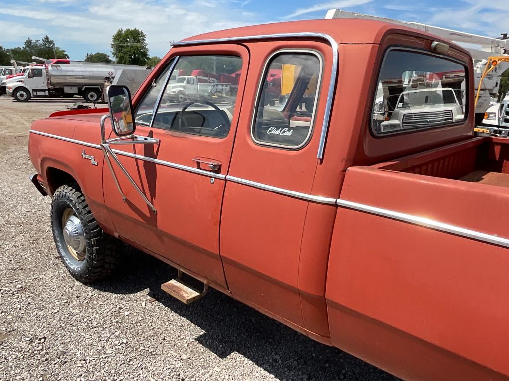 1977 Dodge Adventurer 200 Pickup