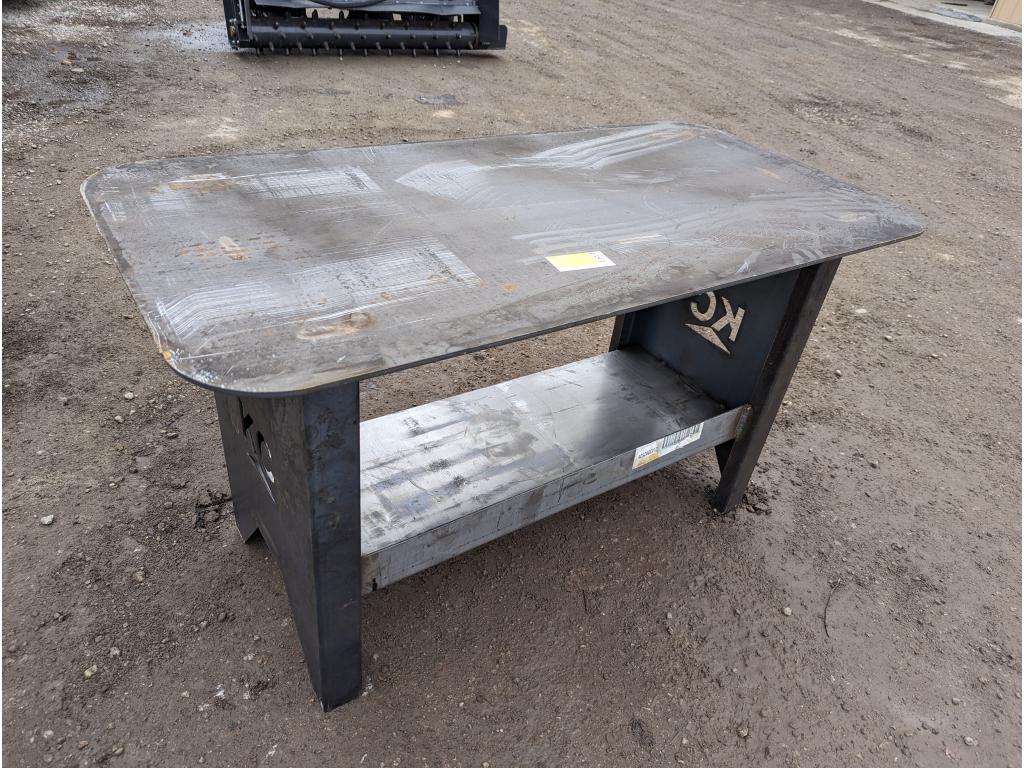 57.5" Wide Welding Table