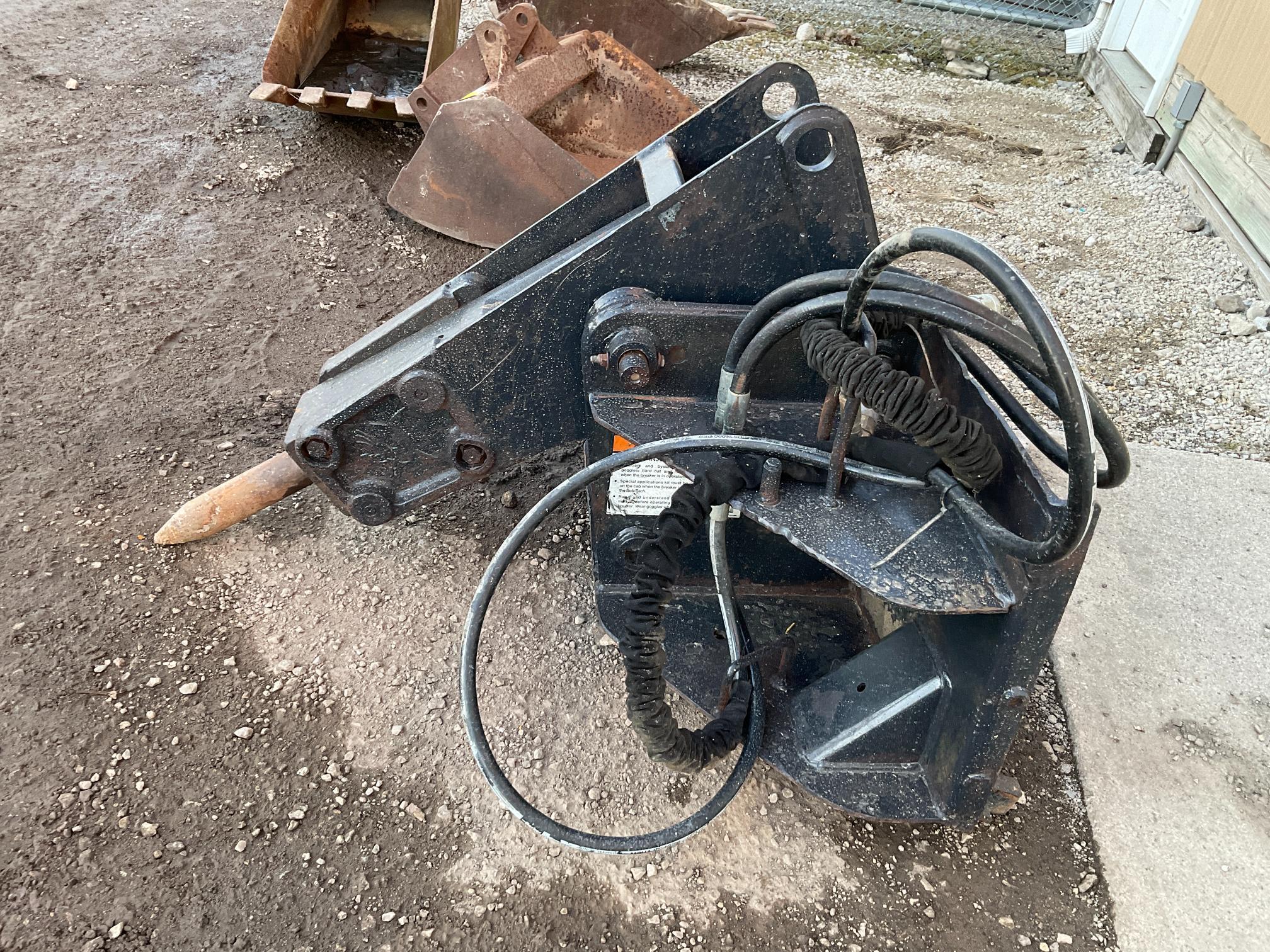 Bobcat Quick Connect Hydraulic Breaker