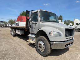 2018 Freightliner M2106 Flatbed w/ Moffett Hookup