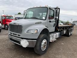 2017 Freightliner M2106 Flatbed w/ Moffett Hookup