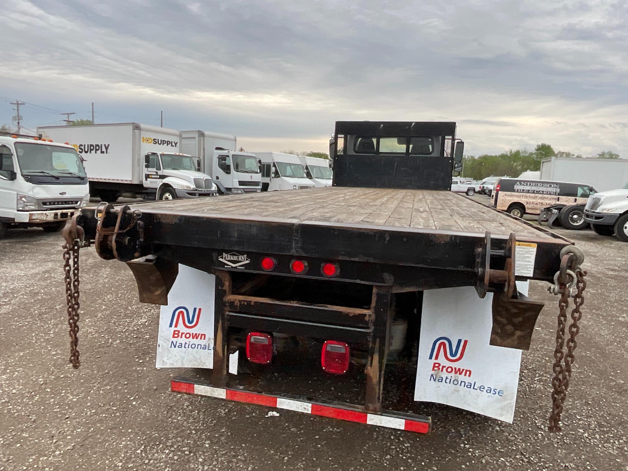 2017 Freightliner M2106 Flatbed w/ Moffett Hookup