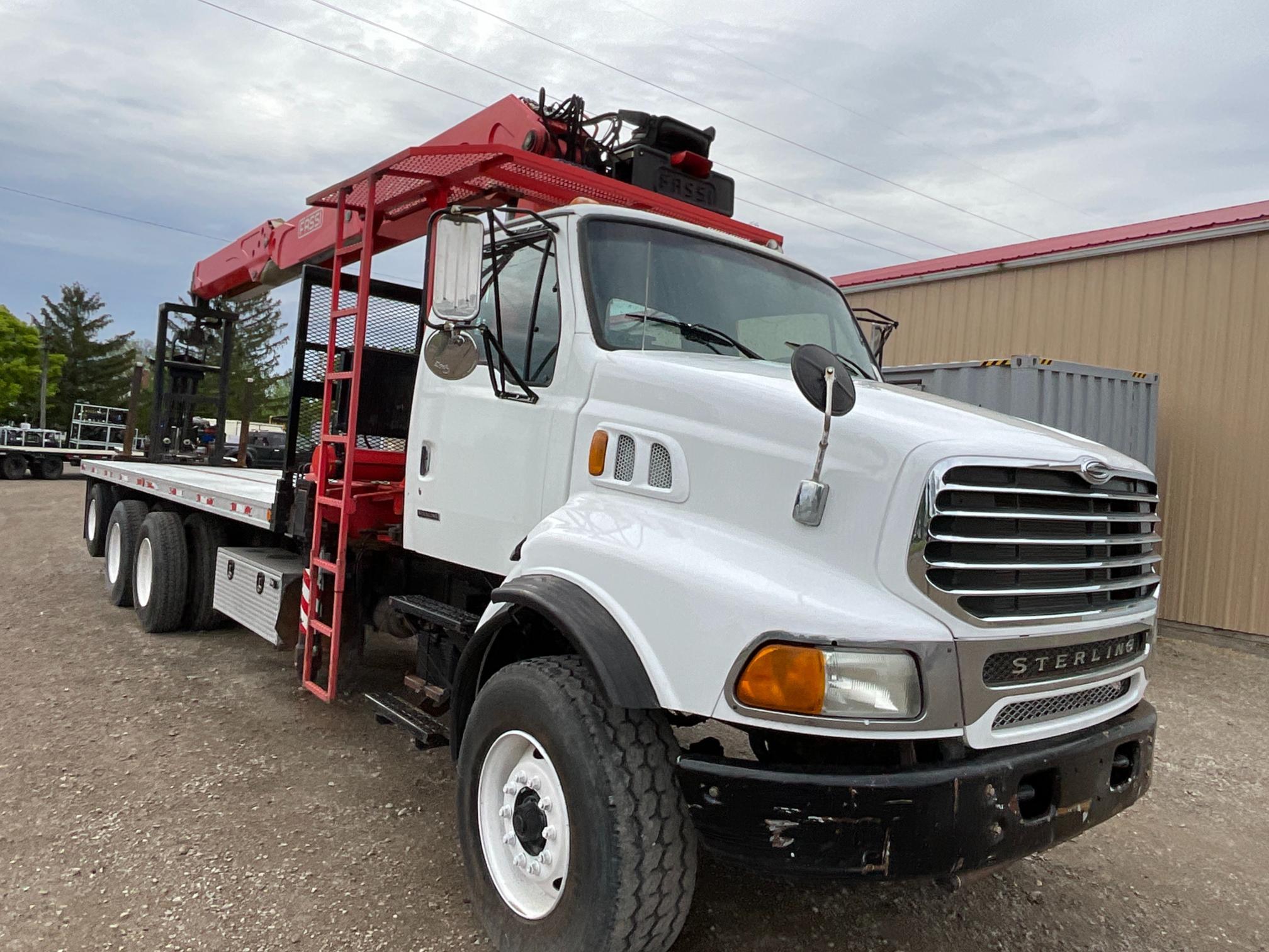 2004 Sterling LT9500 Drywall Crane