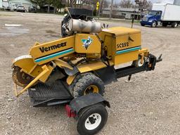 Vermeer SC252 Stump Grinder w/ Trailer