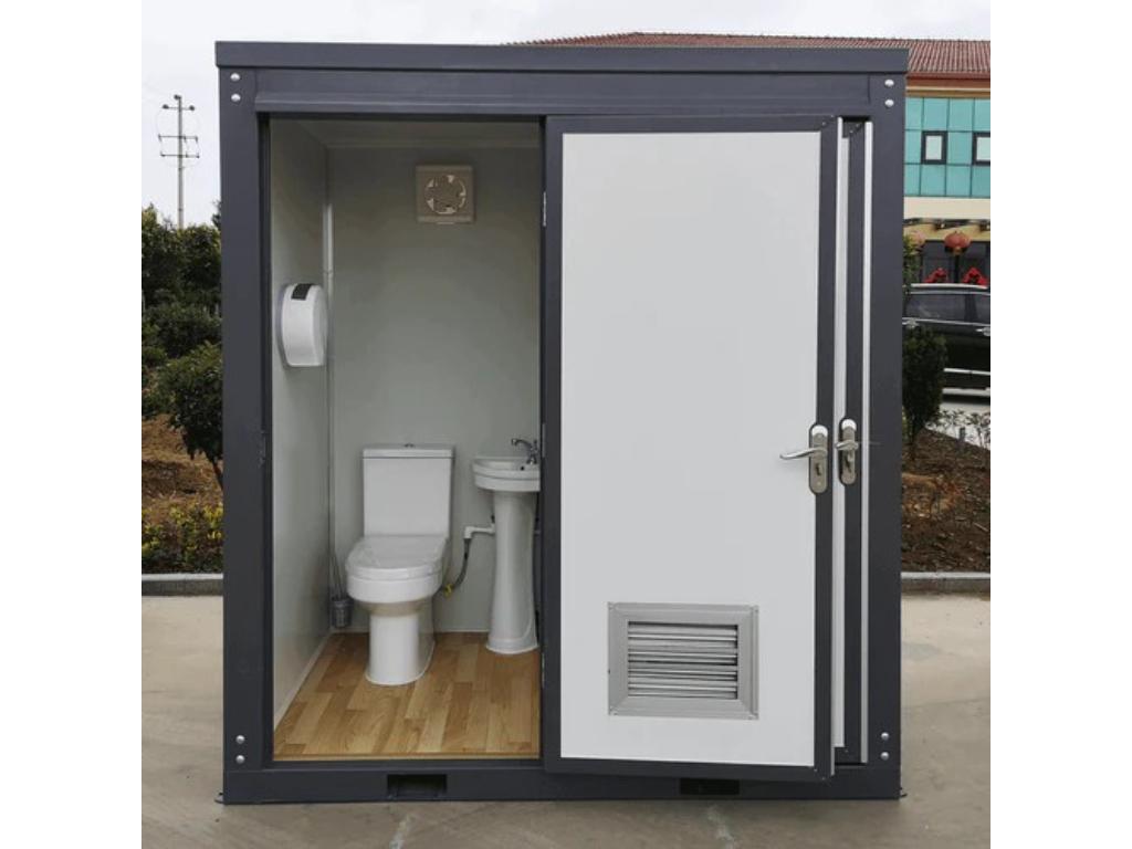 Bastone Mobile Double Toilet w/ Sink