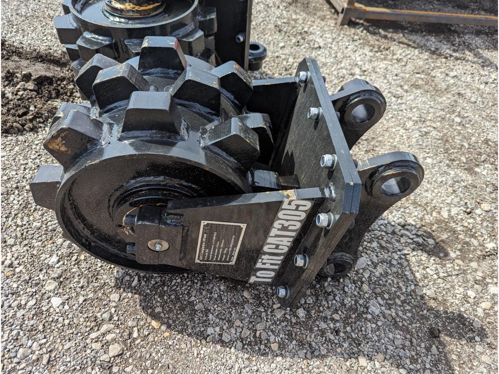 Cat 305 Excavator Compaction Wheel