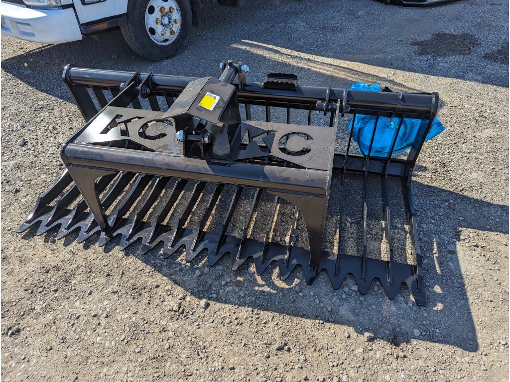 76" Skid Steer Skeleton Grapple